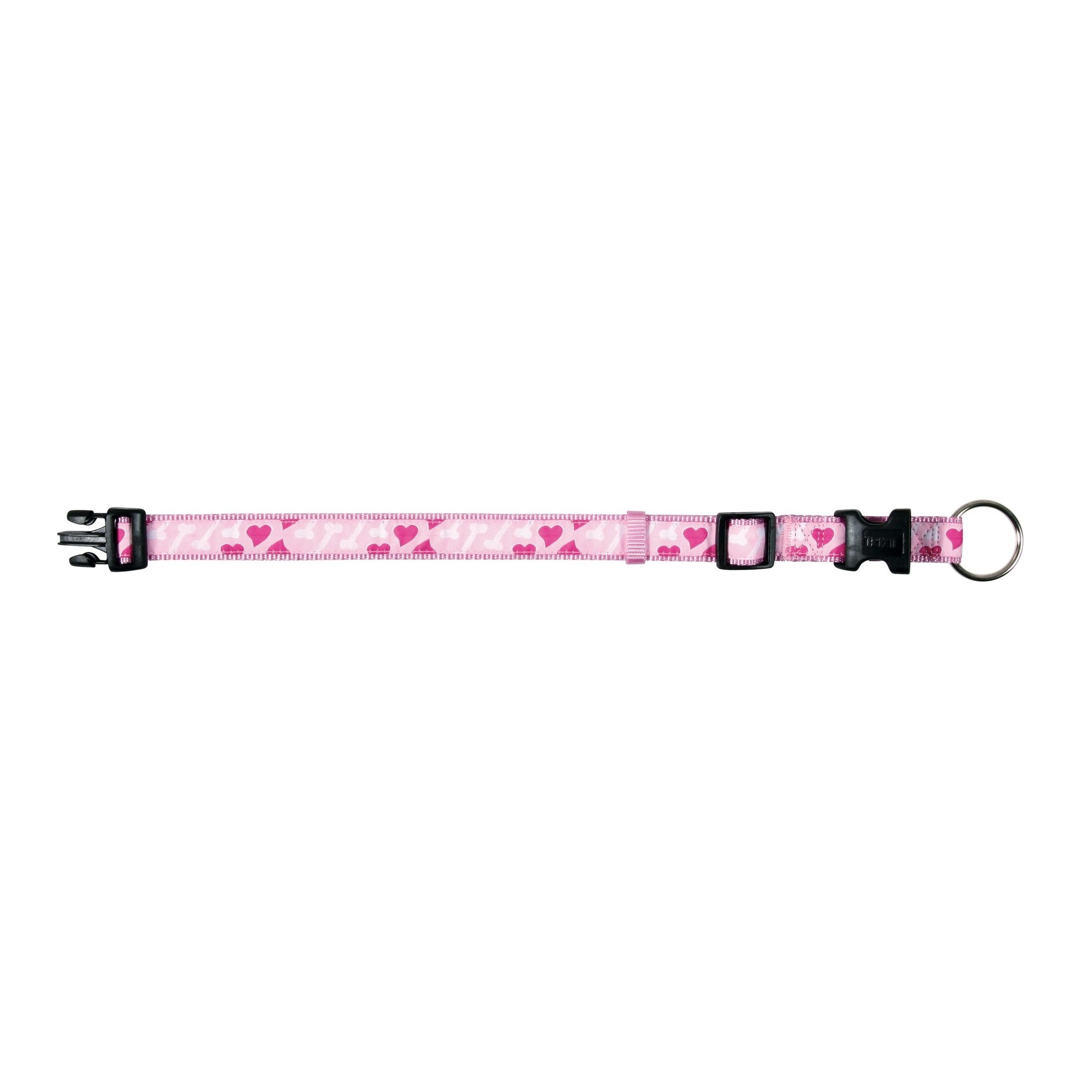 Ошейник Trixie нейлоновый «Modern Art» S-M 30-45 см / 15 мм (розовый) Ошейник Trixie нейлоновый «Modern Art» S-M 30-45 см / 15 мм (розовый)