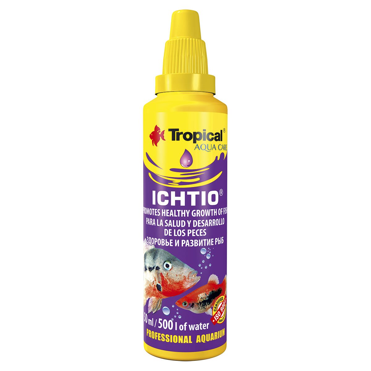 Препарат для лікування риб Tropical «Ichtio» 50 мл Препарат для лікування риб Tropical «Ichtio» 50 мл