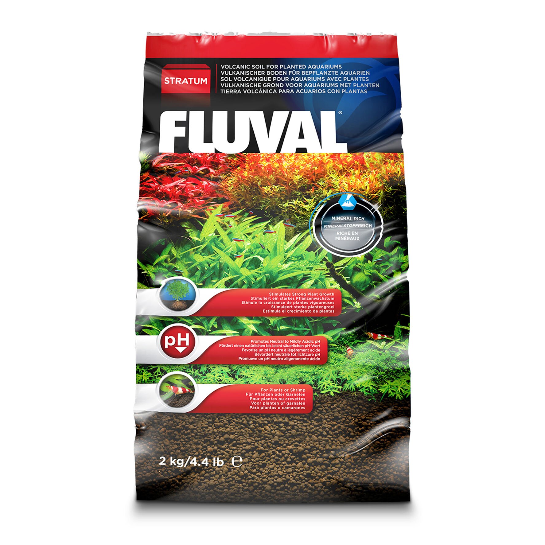 Субстрат для аквариума Fluval «Plant and Shrimp Stratum» 2 кг Субстрат для аквариума Fluval «Plant and Shrimp Stratum» 2 кг