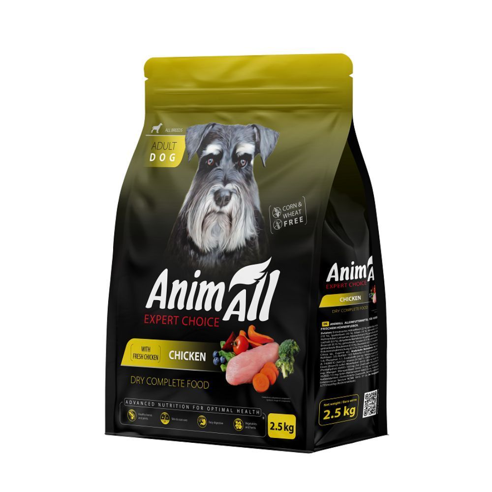 Сухой корм для собак AnimAll Adult 2,5 кг - курица Сухой корм для собак AnimAll Adult 2,5 кг - курица