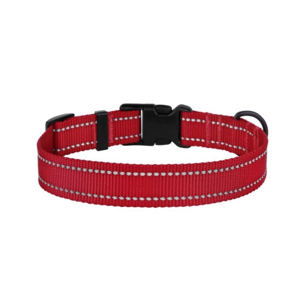 Barksi BronzeDog Active нейлоновий нашийник для собак S - червоний Barksi BronzeDog Active нейлоновий нашийник для собак S - червоний