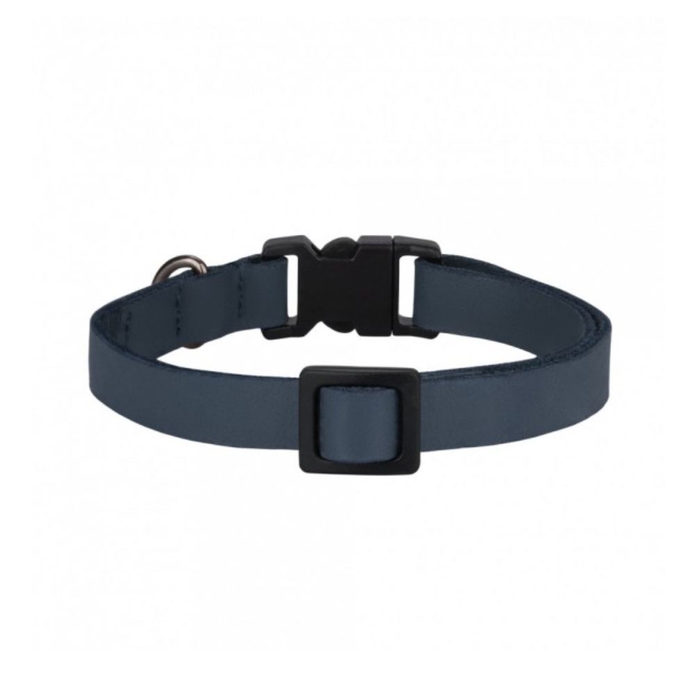 Barksi BronzeDog Crazy шкіряний нашийник для котів XS - синій Barksi BronzeDog Crazy шкіряний нашийник для котів XS - синій