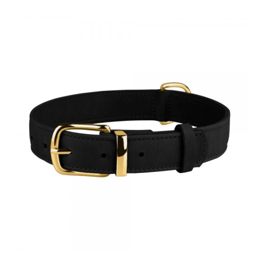 Barksi BronzeDog Crazy шкіряний нашийник для собак XXS - чорний Barksi BronzeDog Crazy шкіряний нашийник для собак XXS - чорний