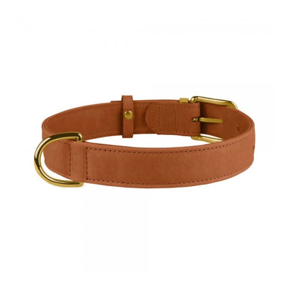 Barksi BronzeDog Crazy Тауні шкіряний нашийник для собак XXS - коричневий Barksi BronzeDog Crazy Тауні шкіряний нашийник для собак XXS - коричневий