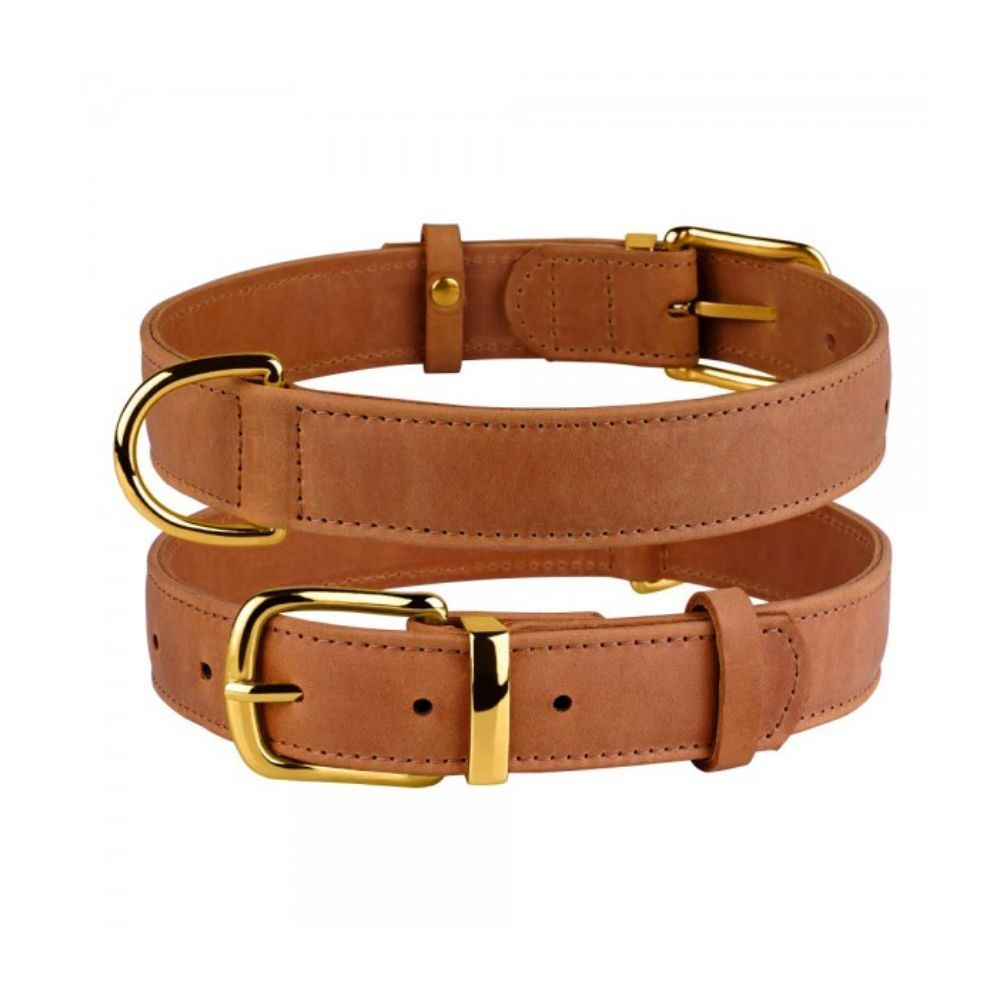 Barksi BronzeDog Crazy Тауні шкіряний нашийник для собак XXS - коричневий Barksi BronzeDog Crazy Тауні шкіряний нашийник для собак XXS - коричневий