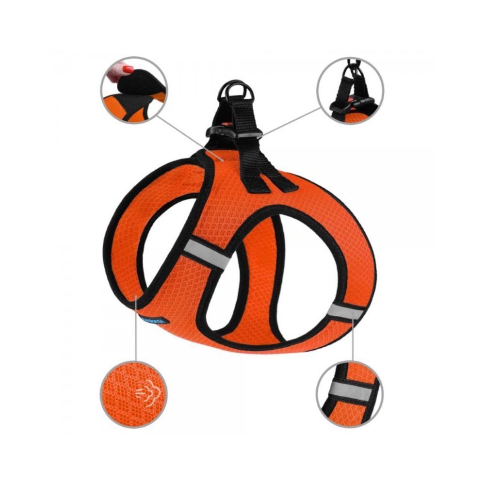 Шлейка для собак Barksi Mesh Vest - оранжевый Шлейка для собак Barksi Mesh Vest - оранжевый