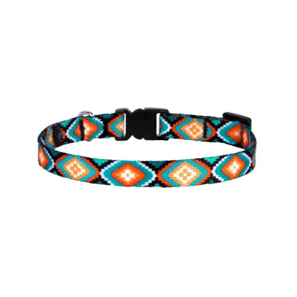 Barksi Urban Ромби нейлоновий нашийник для котів XS - різнокольоровий
