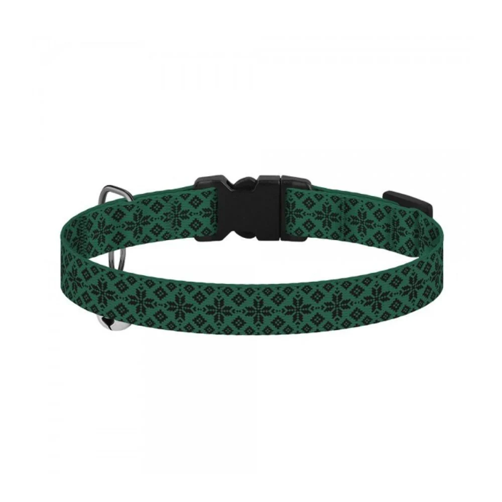 Barksi Urban Вишиванка нейлоновий нашийник для котів XS - зелений