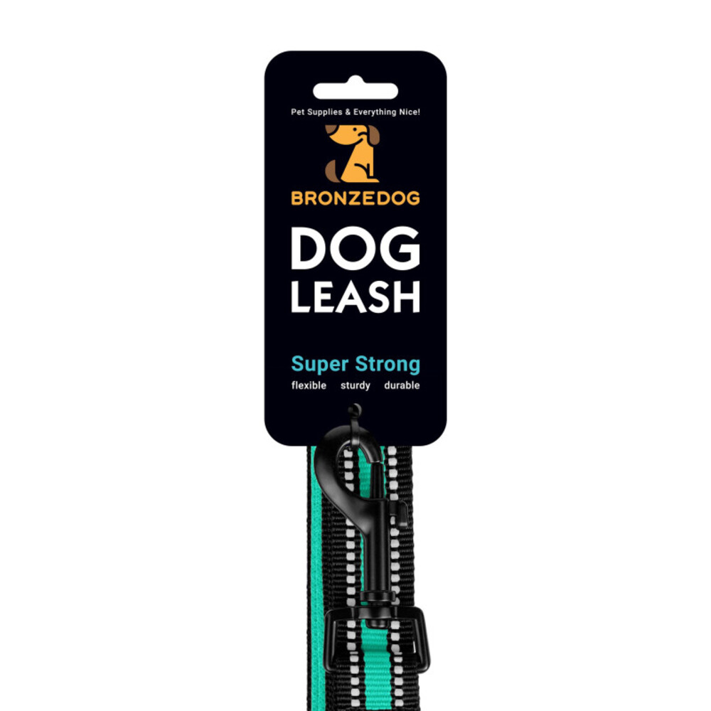 Повідець для собак Barksi BronzeDog Mesh M - ментоловий Повідець для собак Barksi BronzeDog Mesh M - ментоловий