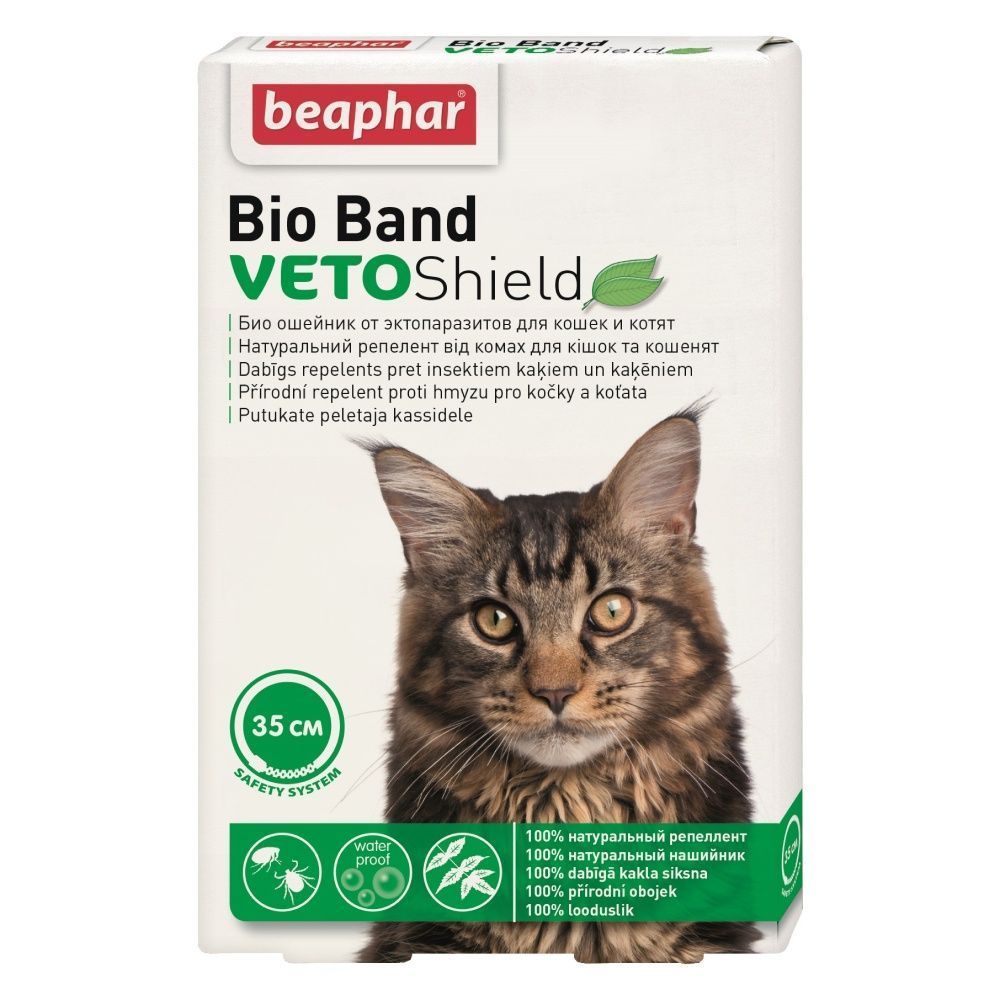 Био-ошейник для кошек Beaphar «Veto Shield» 35 см Био-ошейник для кошек Beaphar «Veto Shield» 35 см