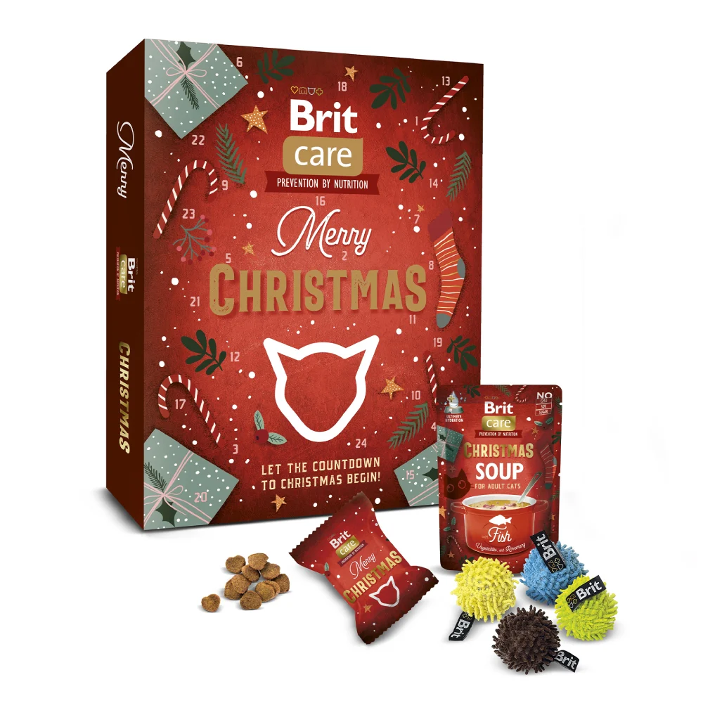 Набір ласощів для котів Brit Care Advent Calendar - асорті Набір ласощів для котів Brit Care Advent Calendar - асорті