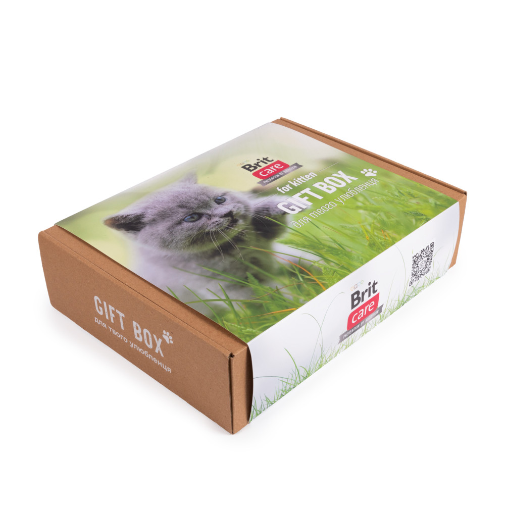 Набір для кошенят Brit Care Gift Box Kitten 1 кг - асорті