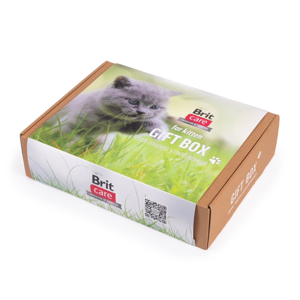 Набір для кошенят Brit Care Gift Box Kitten 1 кг - асорті