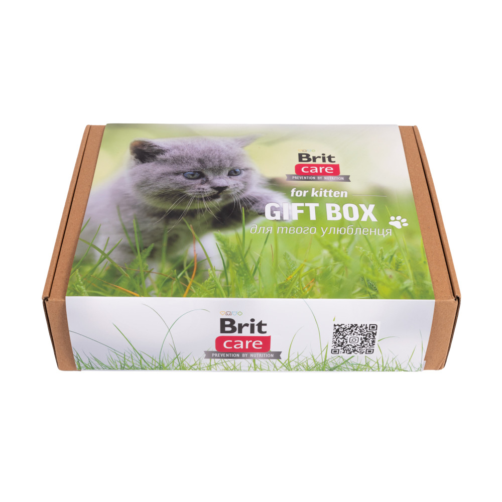 Набір для кошенят Brit Care Gift Box Kitten 1 кг - асорті