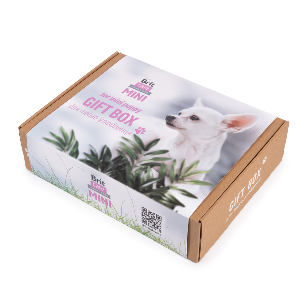 Набір для цуценят Brit Care Gift Box mini Puppy 770 г - асорті