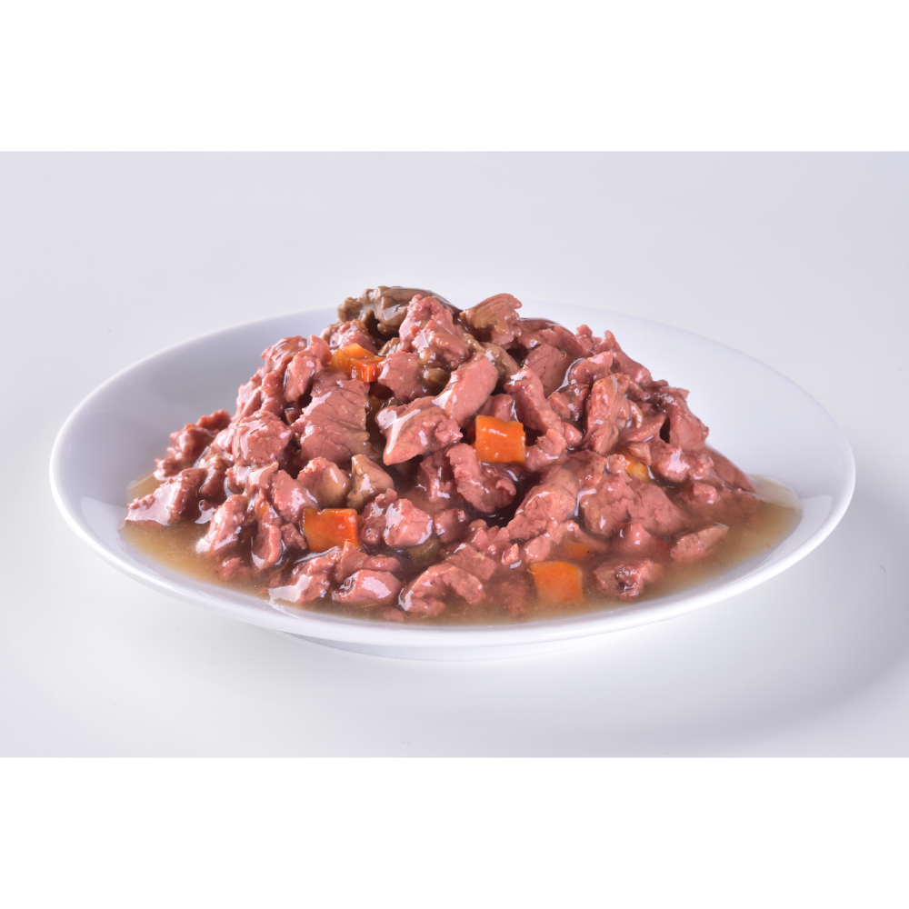 Вологий корм для собак Brit Premium Fillets in Gravy Beef & Carrot 85 г - яловичина і морква