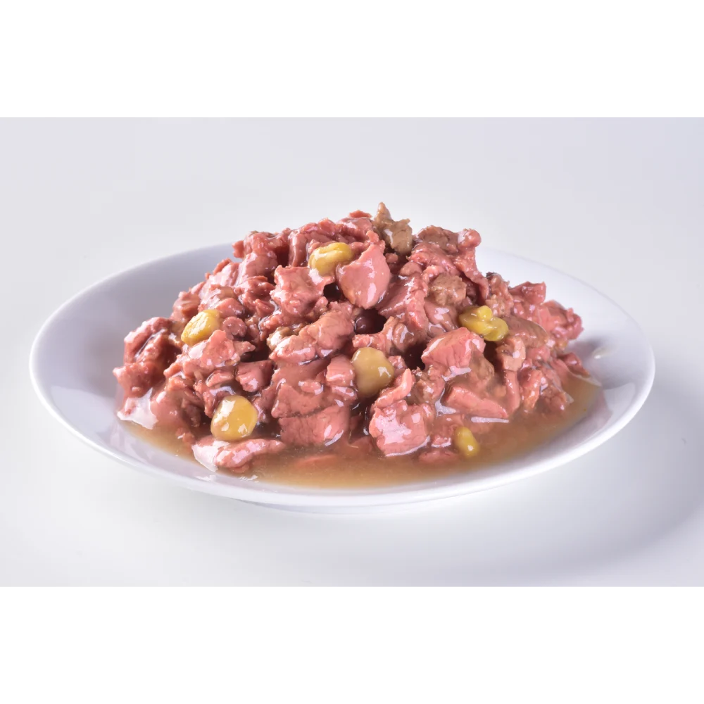 Вологий корм для собак Brit Premium Fillets in Gravy Lamb & Green Peas 85 г - ягня і зелений горошок