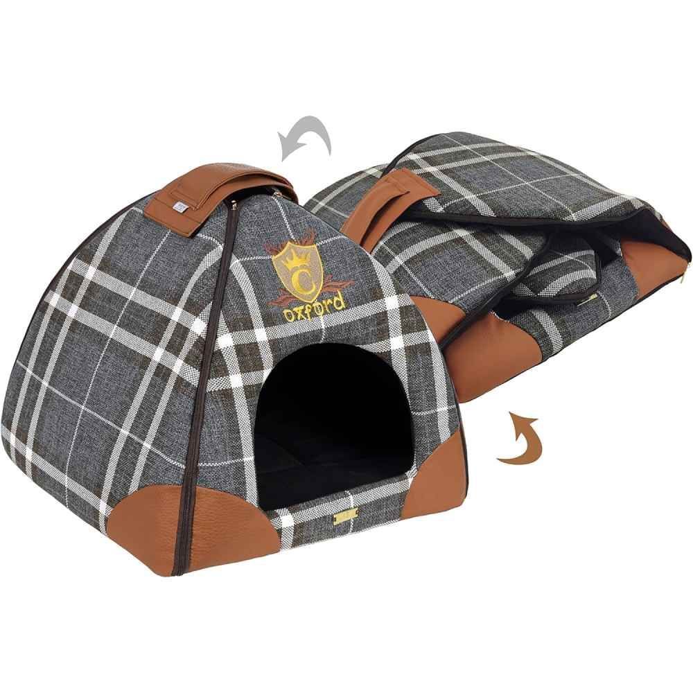 Cazo Oxford будиночок для собак 47х46х40 см - різнокольоровий