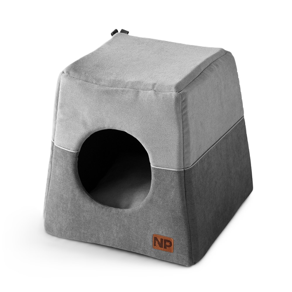 Домик для собак Noble Pet Xavier Grey 50 x 50 x 40 см