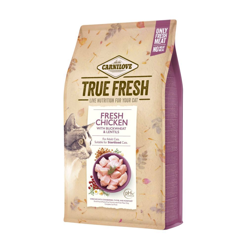 Сухий корм для котів Carnilove True Fresh Chicken 340 г - курка