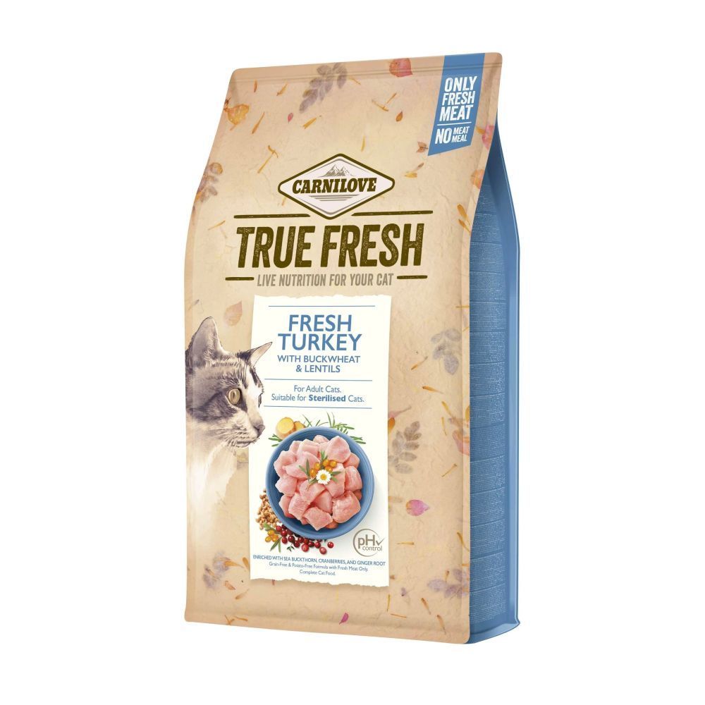 Сухий корм для котів Carnilove True Fresh Turkey 340 г - індичка