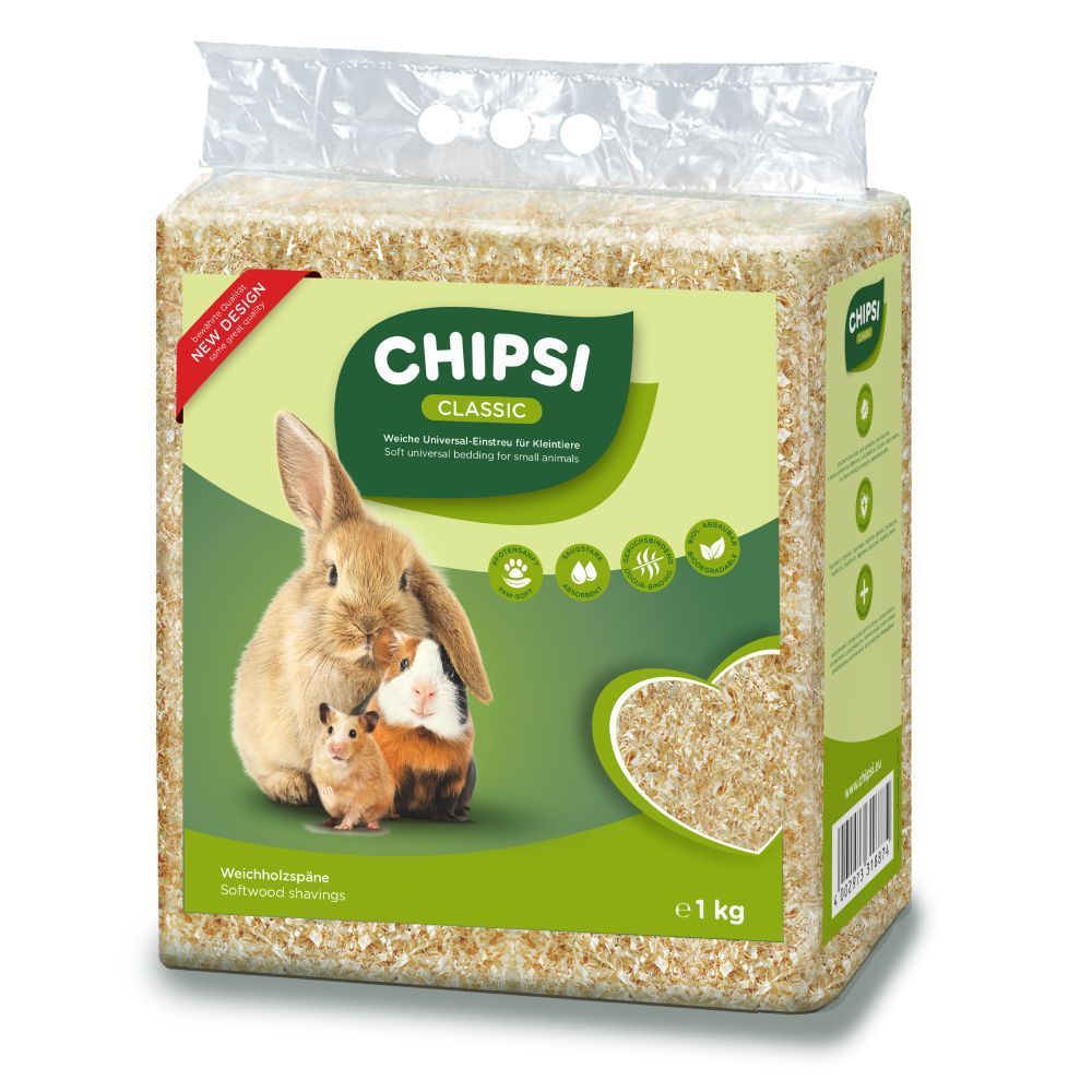 Chipsi Classic наповнювач для гризунів 15 л - без аромату