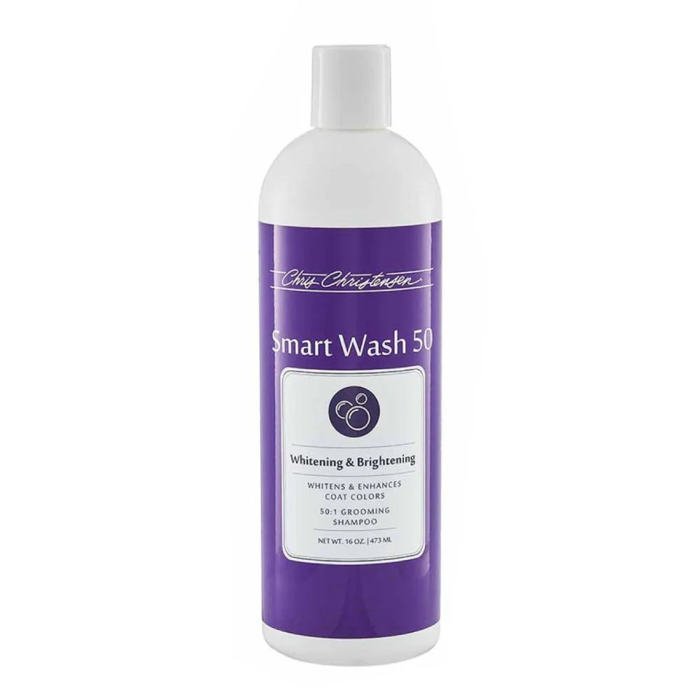 Chris Christensen Smart Wash 50 Whitening & Brightening шампунь для собак 473 мл - лаванда Chris Christensen Smart Wash 50 Whitening & Brightening шампунь для собак 473 мл - лаванда