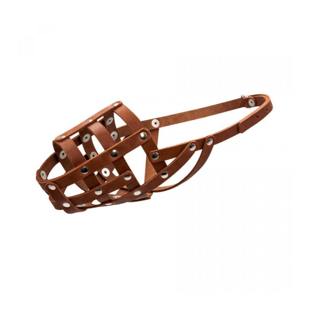 Collar №3 намордник для собак 34х11 см - коричневий Collar №3 намордник для собак 34х11 см - коричневий