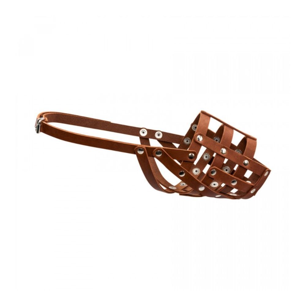 Collar №3 намордник для собак 34х11 см - коричневий Collar №3 намордник для собак 34х11 см - коричневий
