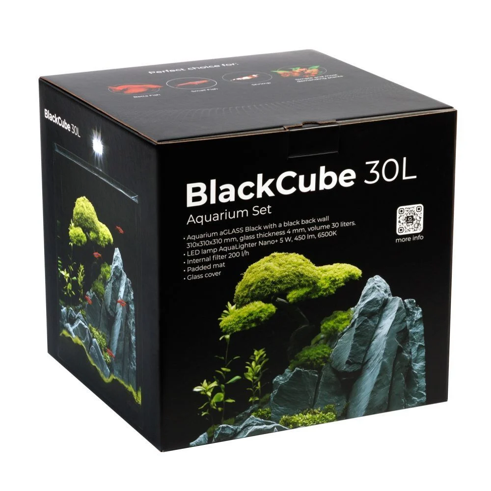 Collar BlackCube акваріумний набір 30 л Collar BlackCube акваріумний набір 30 л