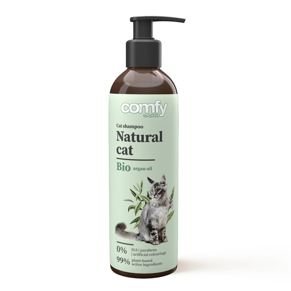 Шампунь для котів Comfy Natural 250 мл - арганова олія Шампунь для котів Comfy Natural 250 мл - арганова олія