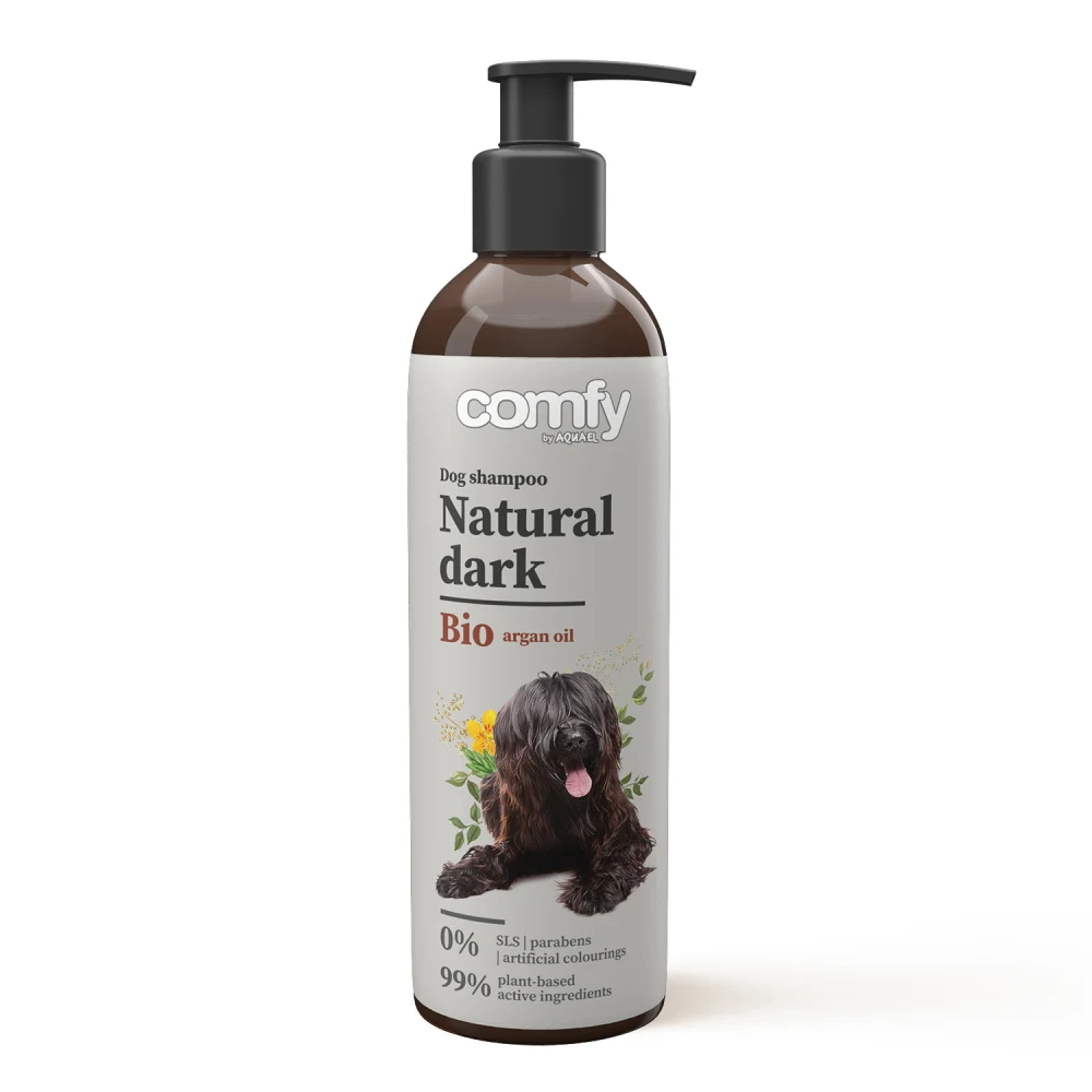 Шампунь для собак Comfy Natural Dark 250 мл - арганова олія Шампунь для собак Comfy Natural Dark 250 мл - арганова олія
