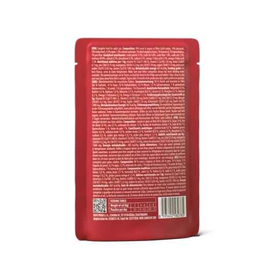 Влажный корм для кошек Carnilove Adult Fillets in Jelly 85 г - фазан и листья малины