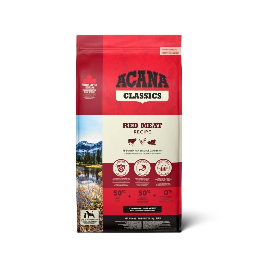 Сухой корм для собак Acana Classics Red Meat Recipe 14,5 кг - ассорти