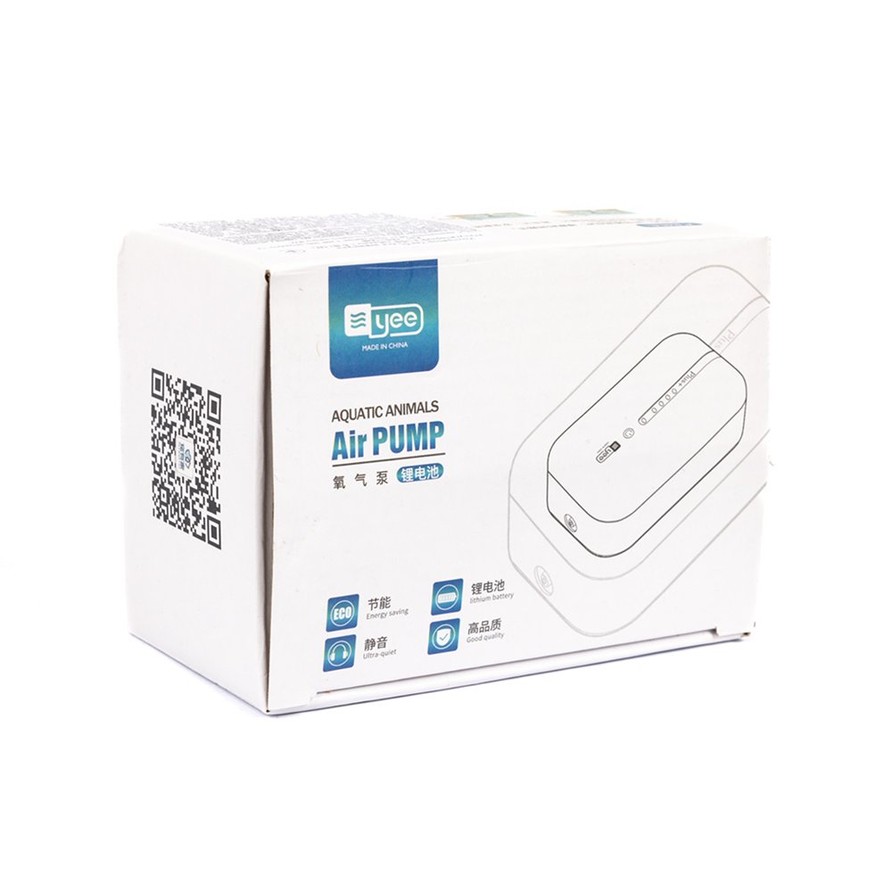 Yee компресор для акваріума акумуляторний з USB кабелем 1,5 Вт Yee компресор для акваріума акумуляторний з USB кабелем 1,5 Вт