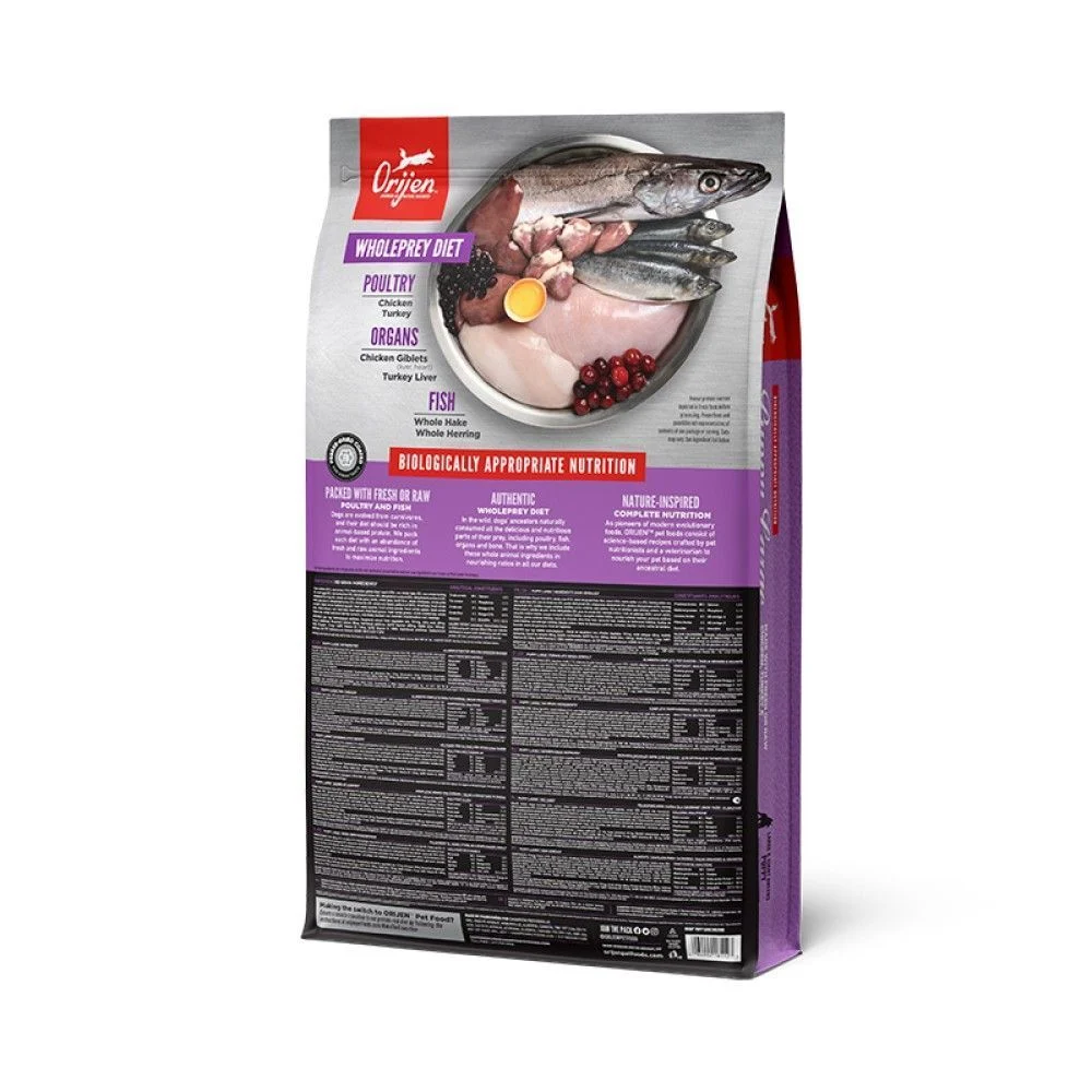 Сухой корм для собак Orijen Puppy Large 11,4 кг - ассорти