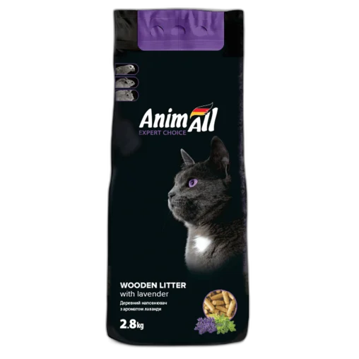 AnimAll наповнювач деревний 2,8 кг - лаванда AnimAll наповнювач деревний 2,8 кг - лаванда