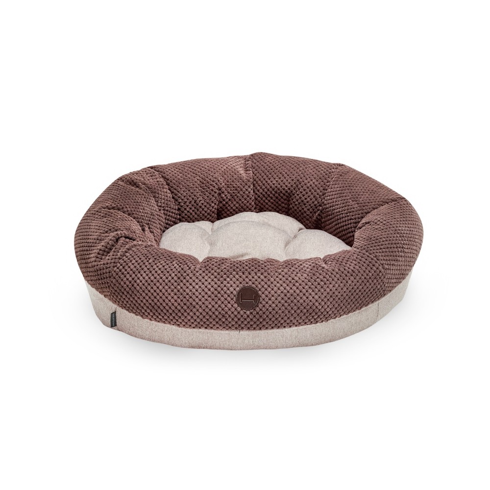 Лежак Harley and Cho Bagel Brown S 60 х 50 см Лежак Harley and Cho Bagel Brown S 60 х 50 см