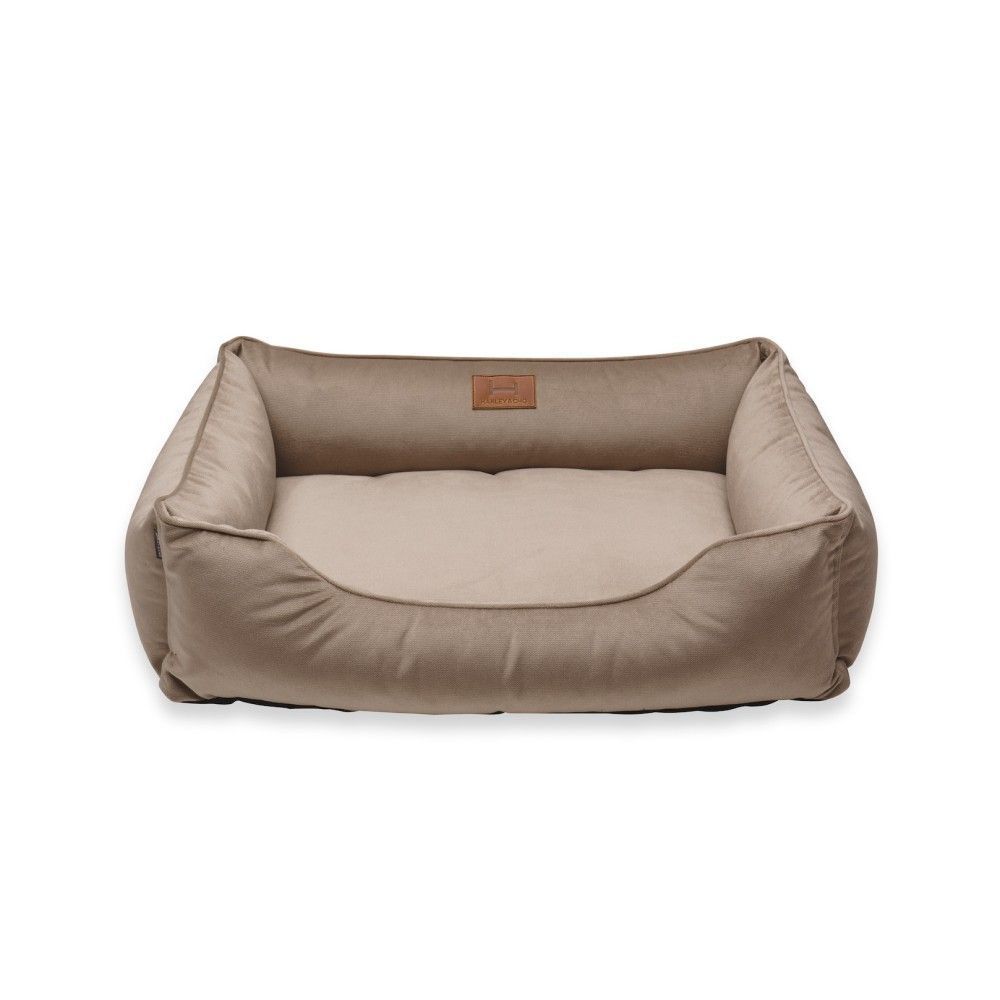 Лежак для собак Harley and Cho Dreamer Velur Biege S 60 x 45 см Лежак для собак Harley and Cho Dreamer Velur Biege S 60 x 45 см