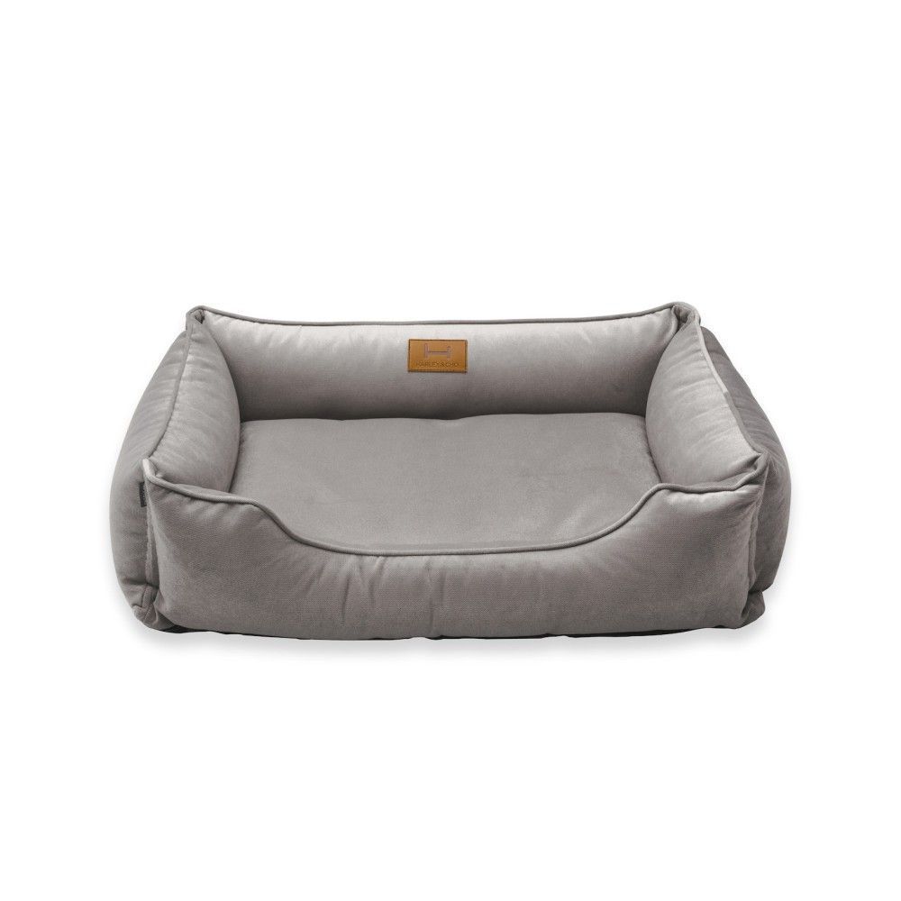 Лежак для собак Harley and Cho Dreamer Velur Gray S 60 x 45 см Лежак для собак Harley and Cho Dreamer Velur Gray S 60 x 45 см