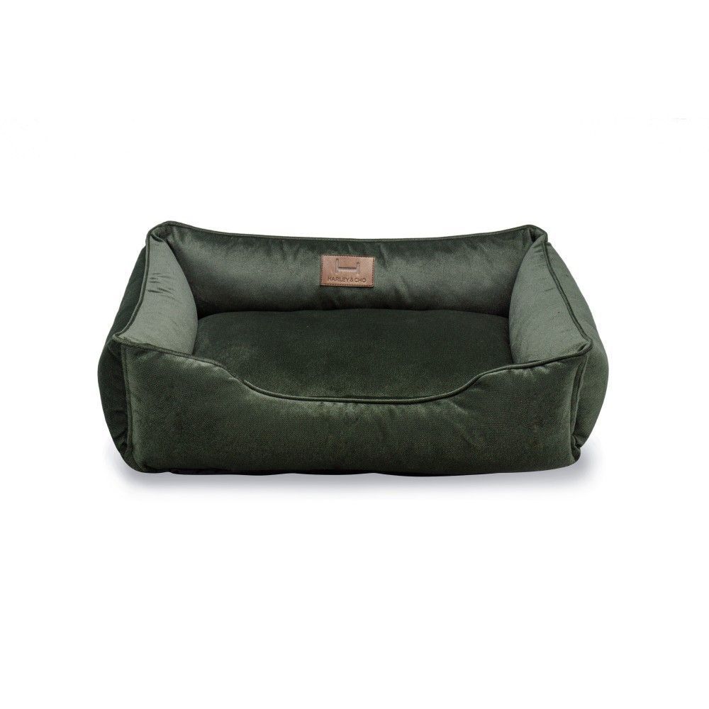 Лежак для собак Harley and Cho Dreamer Velur Green M 70 x 50 см Лежак для собак Harley and Cho Dreamer Velur Green M 70 x 50 см