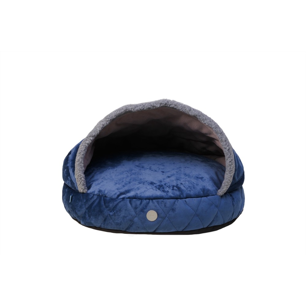 Лежак-нірка Cover Plush Royal Blue S d=50 см Лежак-нірка Cover Plush Royal Blue S d=50 см