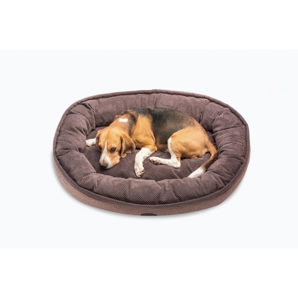 Лежак для собак Harley and Cho Donut Soft Touch Brown L 100 х 70 х 21 см