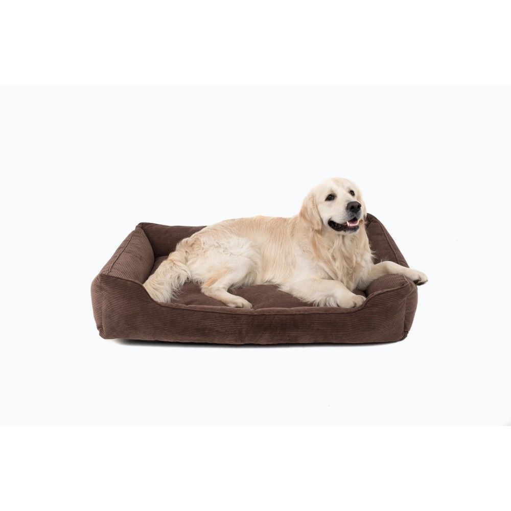 Лежак для собак Harley and Cho Dreamer Brown Velvet S 60 x 45 см