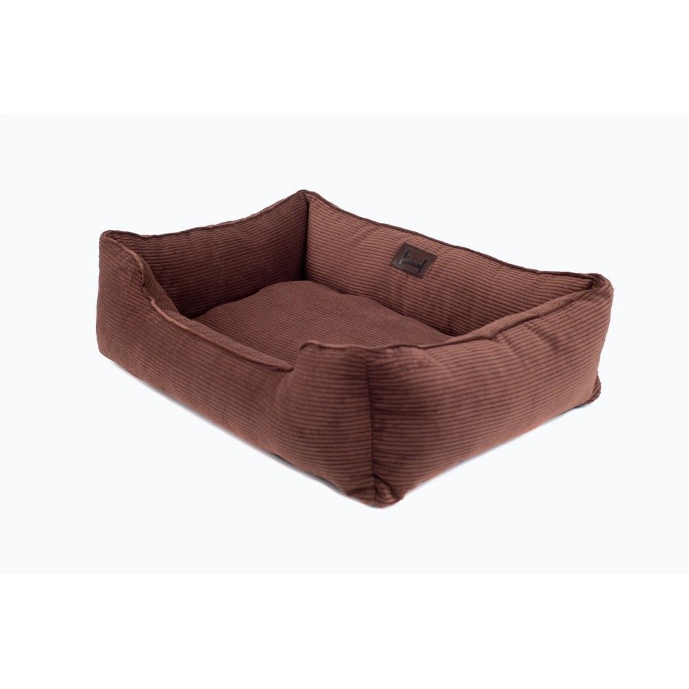 Лежак для собак Harley and Cho Dreamer Brown Velvet S 60 x 45 см