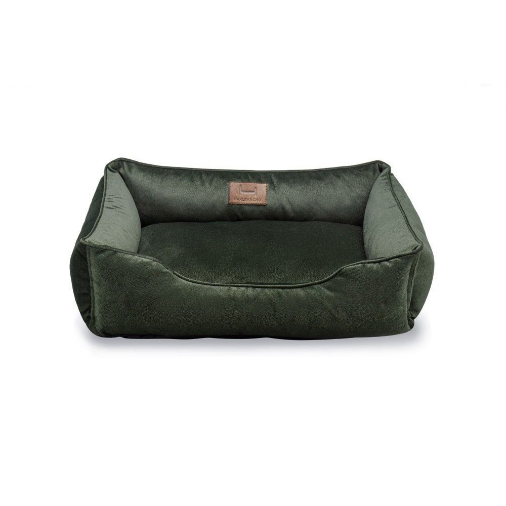 Лежак для собак Harley and Cho Dreamer Velur Green M 70 x 50 см Лежак для собак Harley and Cho Dreamer Velur Green M 70 x 50 см