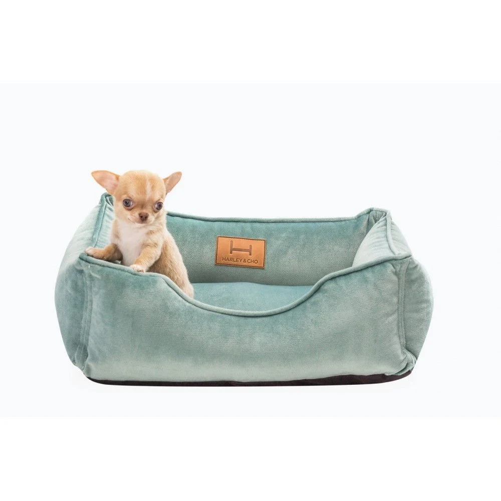 Лежак для собак Harley and Cho Dreamer Velour Tiffany S 60 x 45 см