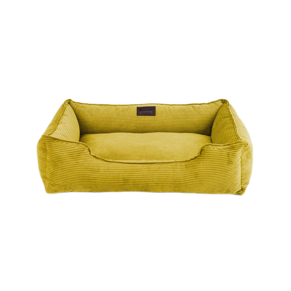 Лежак Harley and Cho Dreamer Yellow Velvet S 60 x 45 см