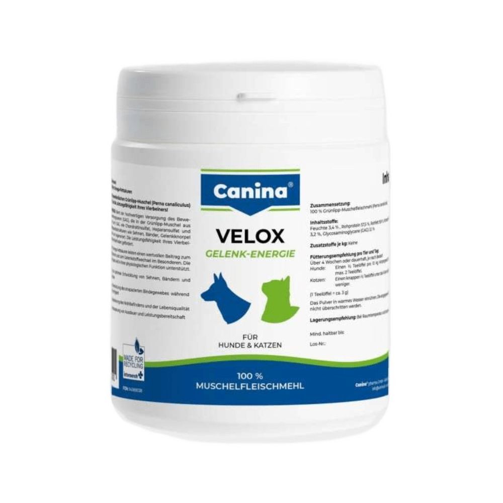 Добавка для котів та собак Canina Velox Gelenk-Energie 150 г Добавка для котів та собак Canina Velox Gelenk-Energie 150 г