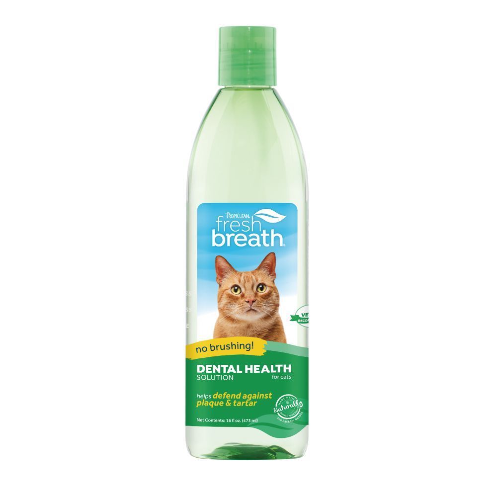 Добавка у воду для котів TropiClean Fresh Breath Dental Health 473 мл